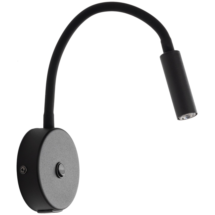 Lampada da parete con USB port LAGOS 1xG9/3W/5V 4000K nero