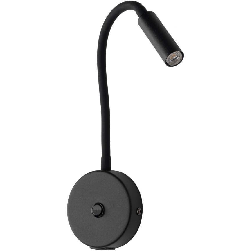Lampada da parete con USB port LAGOS 1xG9/3W/5V 4000K nero
