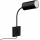 Lampada da parete con USB PUNTO 1xGU10/9W/230V nera
