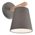 Lampada da parete ELLIE 1xE27/60W/230V faggio