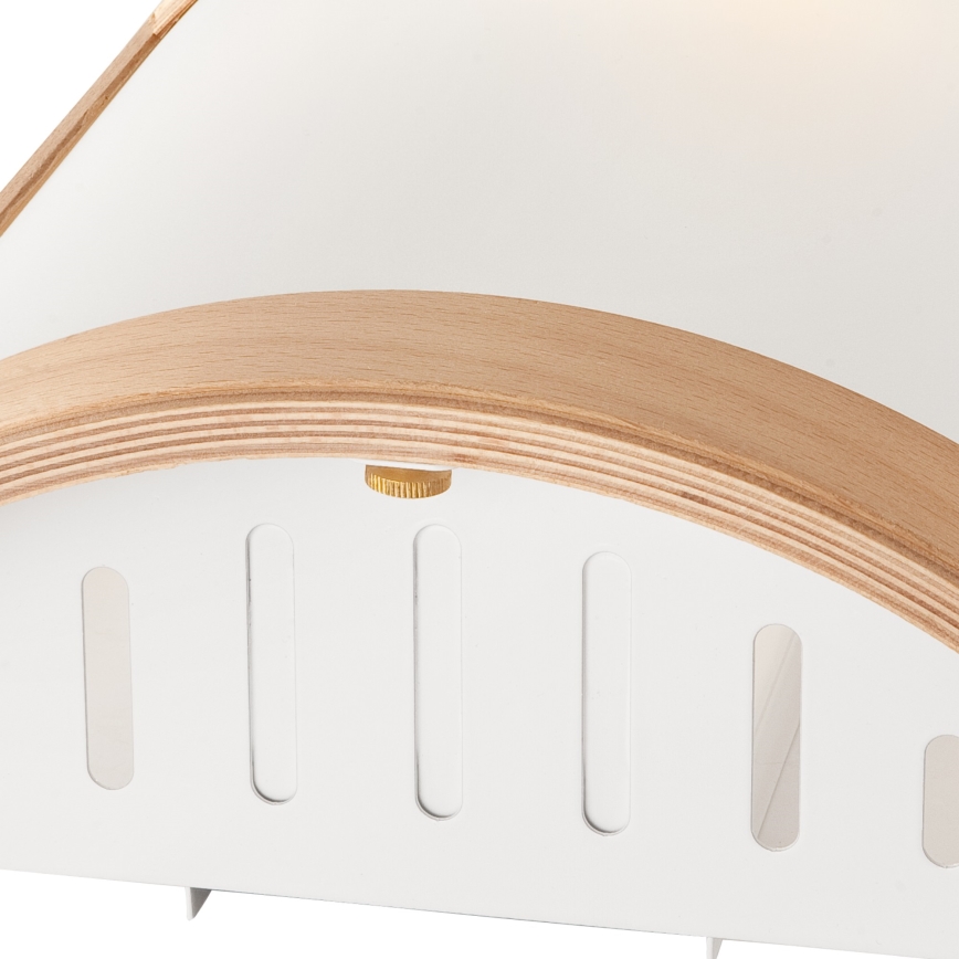 Lampada da parete ELODIE 1xE27/60W/230V faggio