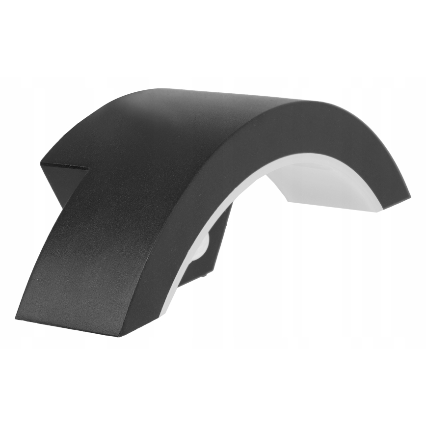Lampada da parete per esterni con sensore di movimento, LED/10W/230V, IP54, nera