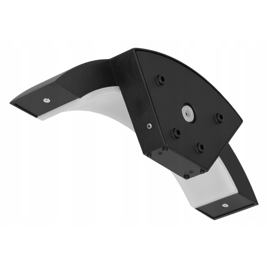 Lampada da parete per esterni con sensore di movimento, LED/10W/230V, IP54, nera