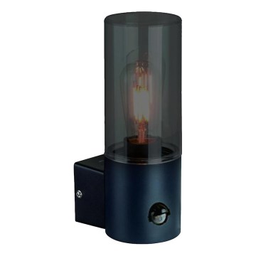 Lampada da parete esterna con sensore di movimento HARLEM 1xE27/60W/230V IP44 nero