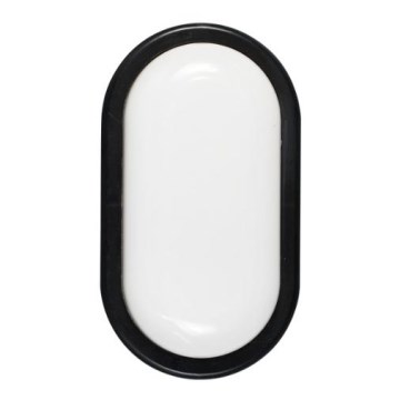 Lampada da parete esterna LED/6W/230V IP54 nera
