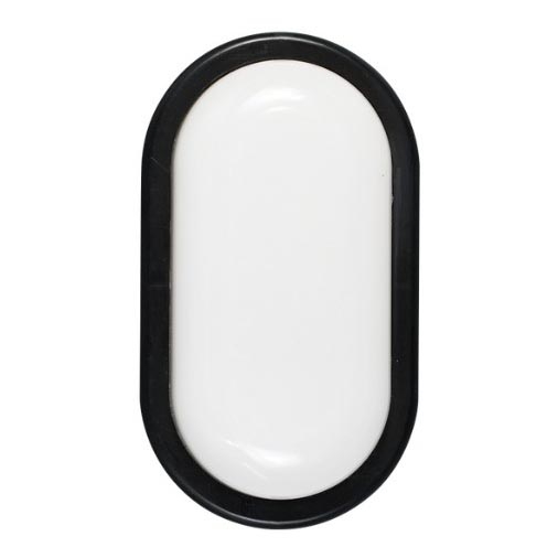 Lampada da parete esterna LED/6W/230V IP54 nera