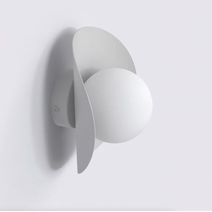 Lampada da parete FIERO 1xG9/8W/230V grigia