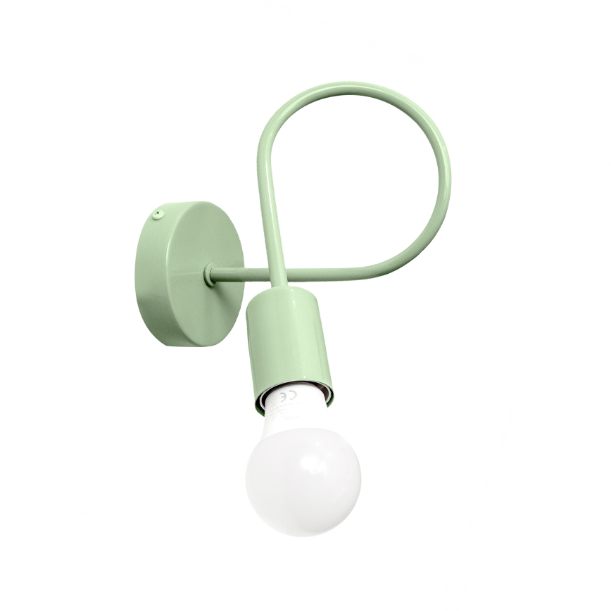 Lampada da parete flessibile OXFORD 1xE27/15W/230V verde