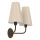 Lampada da parete GRENADA 2xE14/15W/230V beige