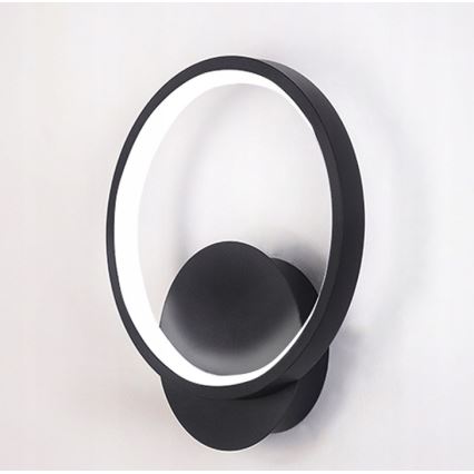 Lampada da parete LED/14W/230V nero