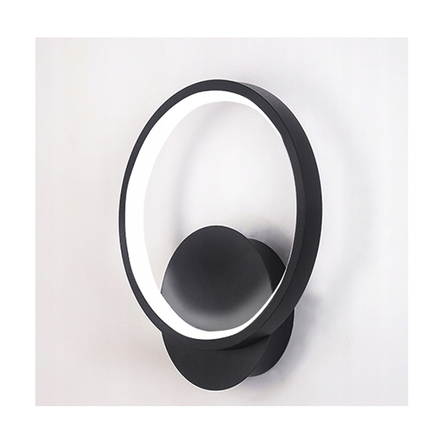 Lampada da parete LED/14W/230V nero