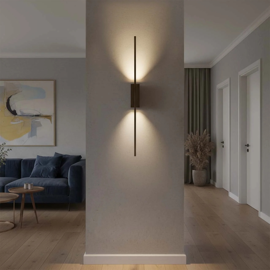 Lampada da parete LED AISHA 12W/230V 4000K nera