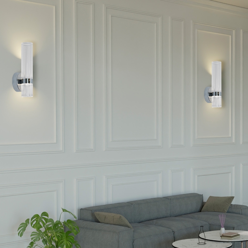 Lampada da parete LED AMBIENTE LED/6W/230V 3000/4000/6000K cromo lucido