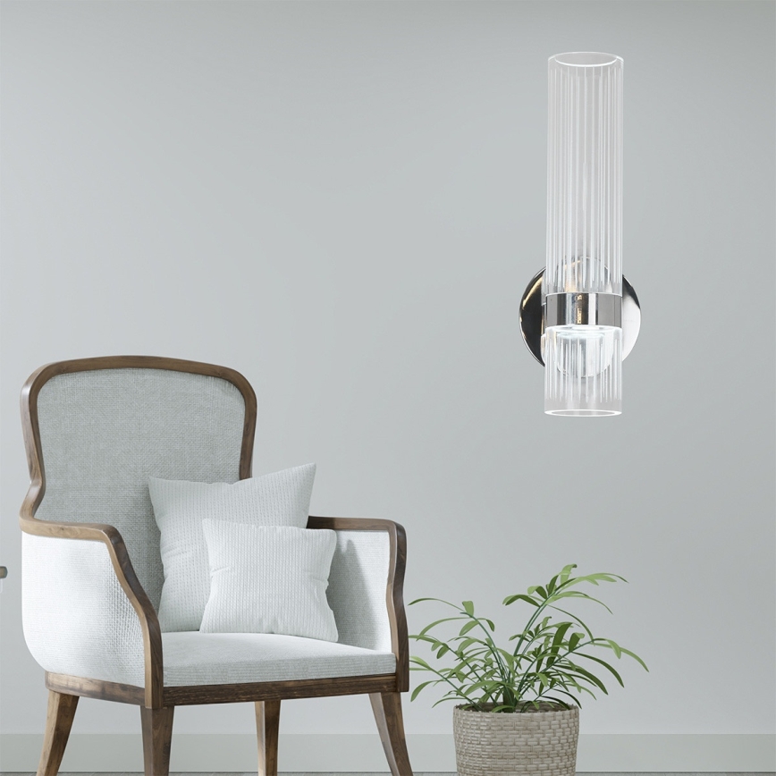 Lampada da parete LED AMBIENTE LED/6W/230V 3000/4000/6000K cromo lucido