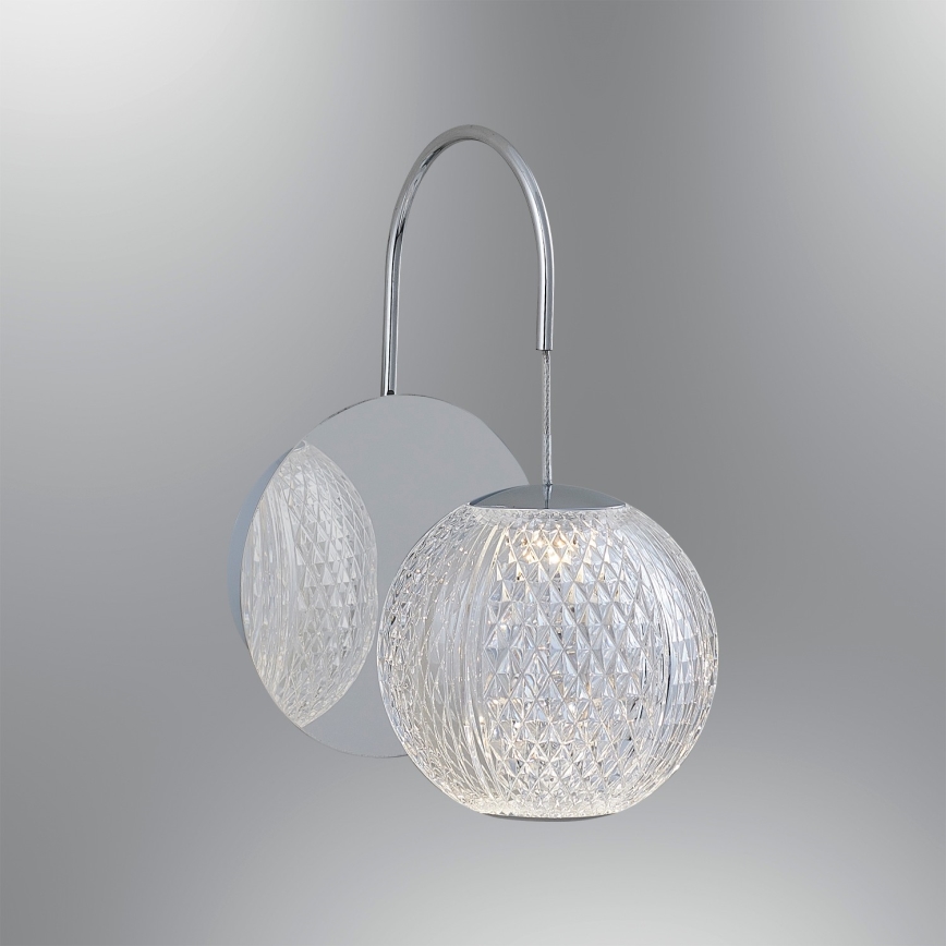 Lampada da parete LED CREMONA LED/5W/230V 3000K cromo opaco