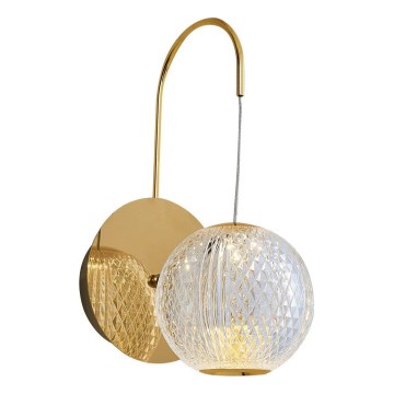 Lampada da parete LED CREMONA LED/5W/230V 3000K dorata