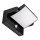 Lampada da parete LED da esterno con sensore LED/17W/230V 4000K IP65 nero