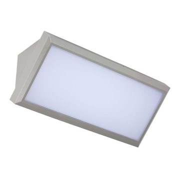 Lampada da parete LED da esterno LED/20W/230V 4000K IP65 grigio