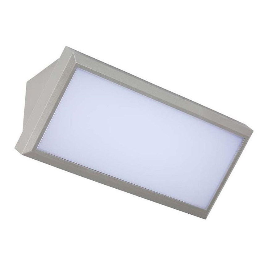 Lampada da parete LED da esterno LED/20W/230V 4000K IP65 grigio