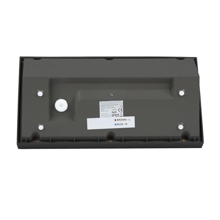 Lampada da parete LED da esterno LED/20W/230V 4000K IP65 nero