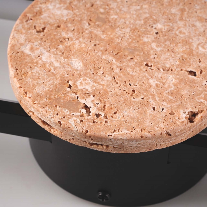 Lampada da parete LED FLORENTYNA LED/24W/230V 4000K nero/beige