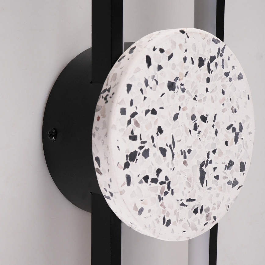 Lampada da parete LED FLORENTYNA LED/24W/230V 4000K nero/bianco