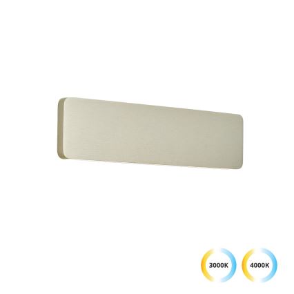Lampada da parete LED KELDA LED/12W/230V 3000K/4000K argento