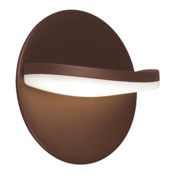 Lampada da parete LED LETTY LED/16W/230V marrone