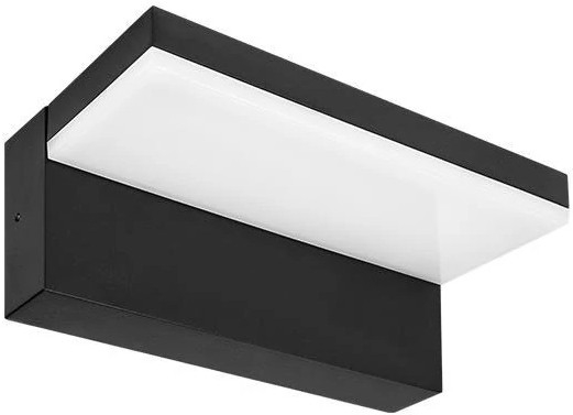 Lampada da parete LED per esterni HESTIO LED/9W/230V 4000K IP44 nera