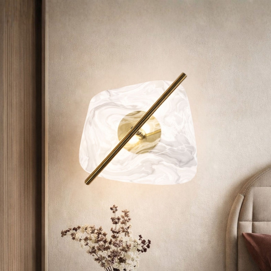 Lampada da parete LED RELAX LED/5W/230V oro/bianco