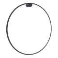 Lampada da parete LED SATURNO LED/46W/230V diam. 80 cm IP44 antracite