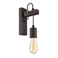 Lampada da parete LEON 1xE27/60W/230V faggio