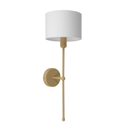 Lampada da parete MADELA 1xE14/40W/230V bianco/beige
