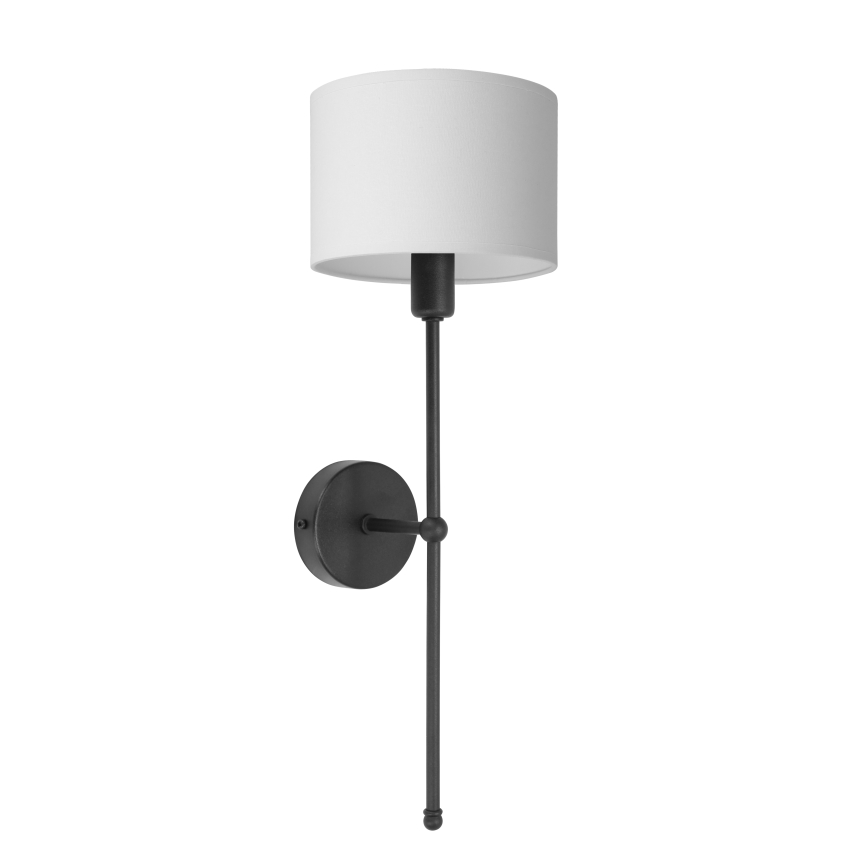 Lampada da parete MADELA 1xE14/40W/230V bianco/nero