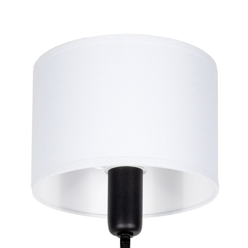 Lampada da parete MADELA 1xE14/40W/230V bianco/nero