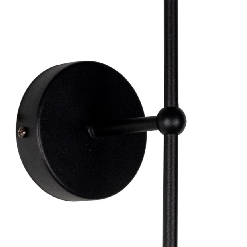 Lampada da parete MADELA 1xE14/40W/230V bianco/nero