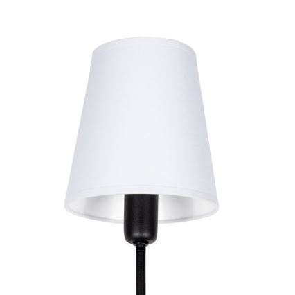 Lampada da parete MADELA 1xE14/40W/230V bianco/nero