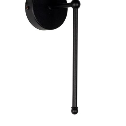 Lampada da parete MADELA 1xE14/40W/230V bianco/nero