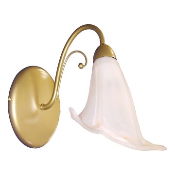 Lampada da parete MARCELLO 1xE14/10W/230V dorata
