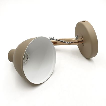 Lampada da parete MARCELLO 1xE27/15W/230V beige