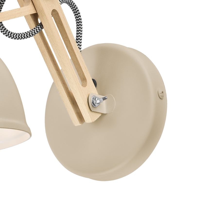 Lampada da parete MARCELLO 1xE27/15W/230V beige