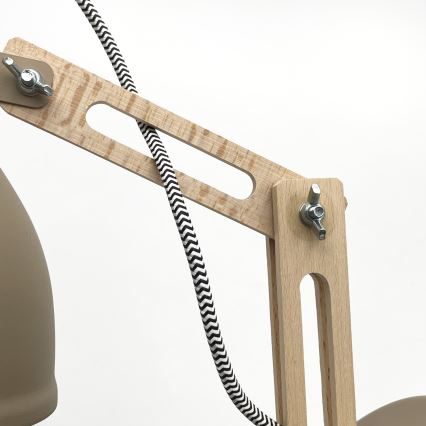 Lampada da parete MARCELLO 1xE27/15W/230V beige