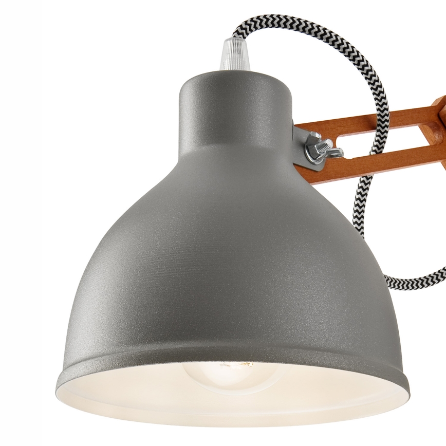 Lampada da parete MARCELLO 1xE27/60W/230V faggio