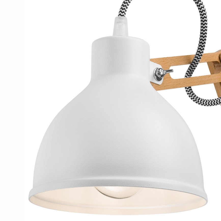 Lampada da parete MARCELLO 1xE27/60W/230V faggio