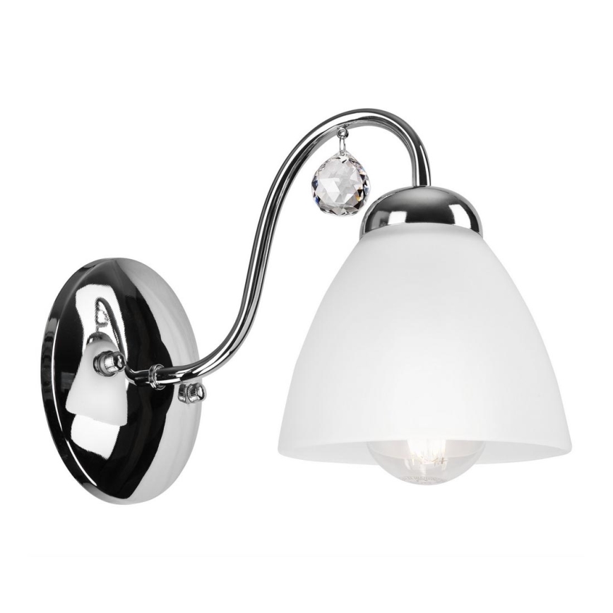 Lampada da parete MIRANDA 1xE27/60W/230V cromo lucido