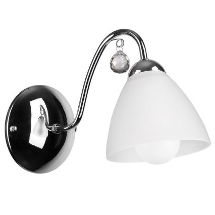 Lampada da parete MIRANDA 1xE27/60W/230V cromo lucido