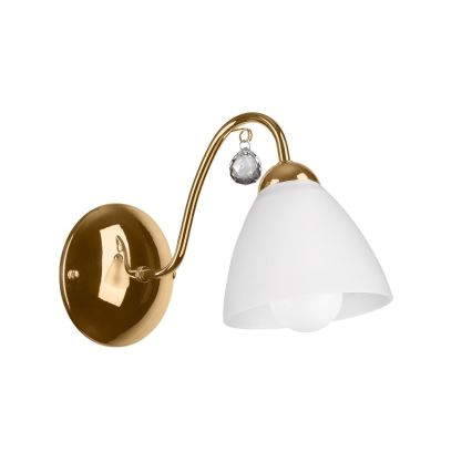 Lampada da parete MIRANDA 1xE27/60W/230V oro