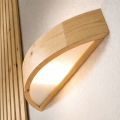 Lampada da parete NATURAL 1xE27/60W/230V pino/beige