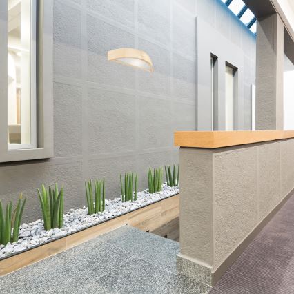 Lampada da parete NATURAL 1xE27/60W/230V pino/beige