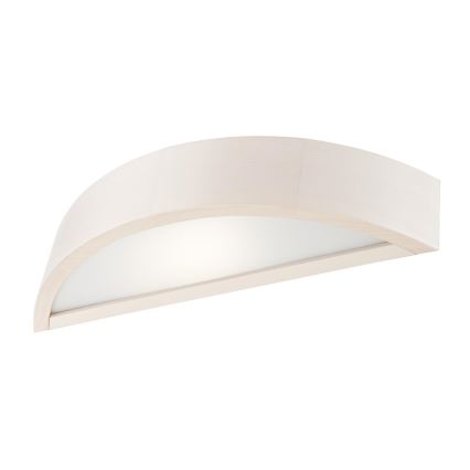 Lampada da parete NATURAL 1xE27/60W/230V pino/crema